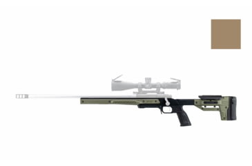 Image of MDT Remington 700 Oryx Rifle Chassis, Short Action, Left Hand, Flat Dark Earth, 109688-FDE