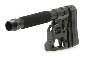 Image of MDT Skeleton Carbine Stock, Foam Cheek Guard, 10.75 inch, Black 102853-BLK