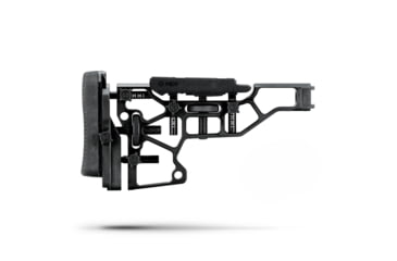 Image of MDT SRS-X Premier Standard Skeleton Rifle Stock, Black, 103799-BLK