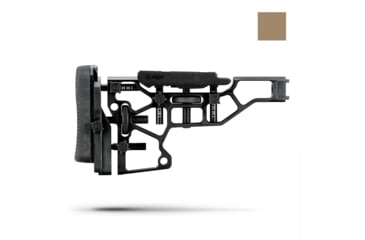 Image of MDT SRS-X Premier Standard Skeleton Rifle Stock, Flat Dark Earth, 103799-FDE
