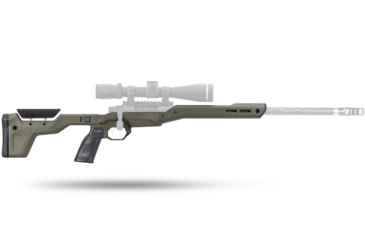 Image of MDT Remington700 HNT-26 ARCA Fixed Rifle Chassis, Short Action, Right Hand, Cerekote Green, 106130-CKG