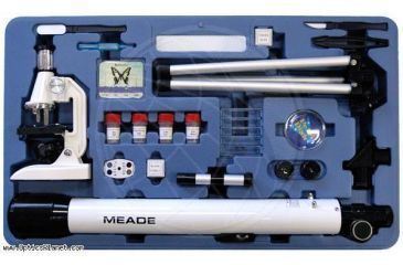 Image of Meade Children's Combination Telescope / Microscope Kit - Kids Science Gift Set 04222