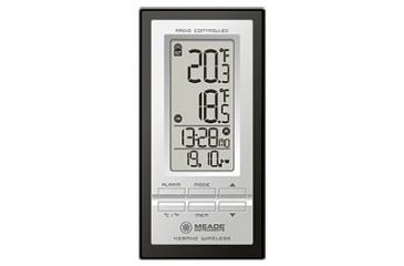 Image of Meade Personal Weather Station Indoor / Outdoor Temperature and Atomic Clock TE278W