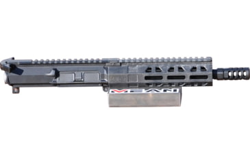 Image of Mean Arms Bearing Delay AR-15 9mm 7.5in Upper Receiver Assembly, 1/2x28, Black, 2101769