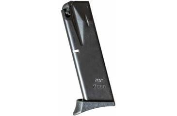 Image of Mec-Gar Magazine, BERETTA COMPACT 92FS/ M9, 9mm Luger, 15 Round, Anti-Friction Coated, Blued, 1 Pack, Carbon Steel, MGPB92C15AFC-15RD