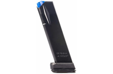 Image of Mec-Gar Magazine, CZ 75B/ 85B/ SP-01/ Shadow/ Shadow 2, 19 Round, 9mm Luger, Anti-Friction Coated, Blued, 1 Pack, Carbon Steel, MGCZ7519DPS-19RD
