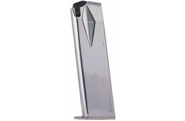 Image of Mec-Gar Magazine, RUGER P85/89/93/94/95, 9mm Luger, 17 Round, Nickel, 1 Pack, Carbon Steel, MGRP8517N-17RD