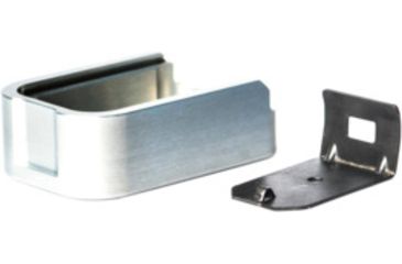 Image of Mec-Gar Plus2 Metal Floorplate Magazines Adapter Set, Grey, F42216-ST-GR
