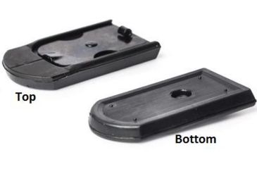 Image of Mec-Gar Mec-Gar Rubber Padded Floorplate Sig Sauer P226, Factory Magazines Only, Black, 1 Pack, Metal with Rubber Padding, F72011-GO-SET