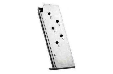 Image of Mec-Gar USA Inc Magazine For 1911 Officer .45ACP 6 Round Nickel