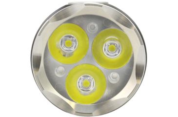 Image of MecArmy PT16 1 x 16340 3 x CREE XP-G2 LED Ultra Bright Rechargeable Flashlight, 1200 Lumens, Black, PT16