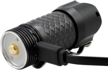 Image of MecArmy PT16 1 x 16340 3 x CREE XP-G2 LED Ultra Bright Rechargeable Flashlight, 1200 Lumens, Black, PT16