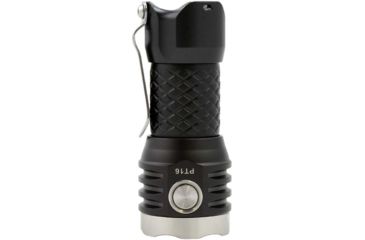 Image of MecArmy PT16 1 x 16340 3 x CREE XP-G2 LED Ultra Bright Rechargeable Flashlight, 1200 Lumens, Black, PT16