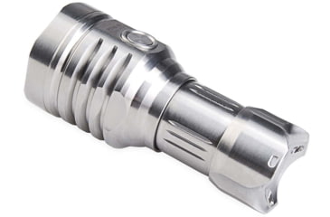 Image of MecArmy PT16 1 x 16340 3 x CREE XP-G2 LED Ultra Bright Rechargeable Flashlight, 1200 Lumens, Silver, PT16-TI
