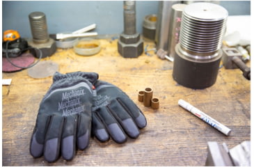 Image of Mechanix Wear ColdWork FastFit Gloves - Mens, Grey/Black, Medium, CWKFF-58-009