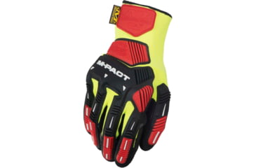 Image of Mechanix Wear M-Pact Knit CR3A3 Glove - Mens, Hi-Viz Yellow, Small, KHD-GP-008