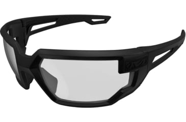 Image of Mechanix Wear Vision Type-X Safety Glasses, Black Frame with Clear Lens, One Size, VXF-10AF-BU