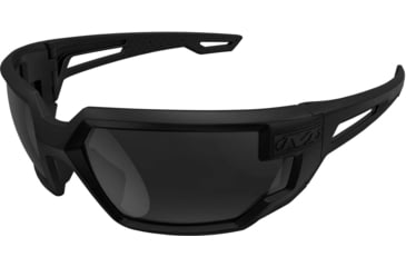 Image of Mechanix Wear Vision Type-X Safety Glasses, Black Frame with Smoke Lens, One Size, VXF-20AF-BU