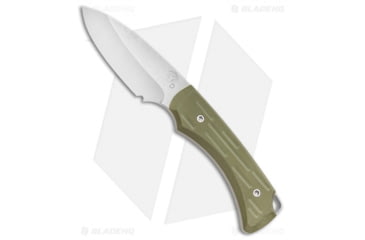 Image of Medford Colonial Fixed Blade Knife, 3.50in, D2, Drop Point Blade, G10 OD Green Handle, Gray/OD Green, 7.875in, BHQ-36960