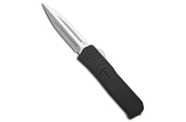 Image of Medford Medford Merc-1 OTF Automatic Dagger Knife Black Aluminum 3.75" Tumbled, Black, CPM S45VN, adult, BHQ-224871