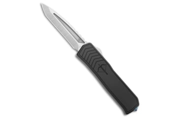 Image of Medford Medford Merc-1 OTF Automatic Praetorian Knife Black Aluminum 3.75" Tumbled, Black, CPM S45VN, adult, BHQ-211503