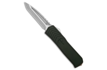 Image of Medford Medford Merc-1 OTF Automatic Tanto Knife Green Aluminum 3.75&quot; Tumbled, Green, CPM S45VN, adult, BHQ-224873