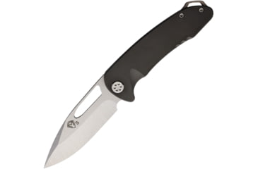 Image of Medford On Belay Framelock S35VN Folding Knife, 4.25 tumbled finish S35VN stainless blade, Gray PVD coated titanium handle, MK038ST-30PV-TSCS