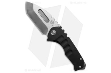 Image of Medford Praetorian Genesis Folding Knife, 3.50in, CPM S45VN, Tanto Blade, Titanium Gray Handle, Steel/Gray, 8.00in, BHQ-195284