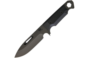 Image of Medford STA Sniper Knife, 4.75 black PVD coated D2 tool steel drop point bl, Black G10 handle, MK070DP-08KB