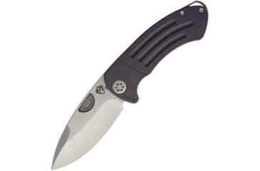 Image of Medford Theseus S35VN Framelock Folding Knife, Purple, Purple anodized titanium handle, MK040STQ-02AN