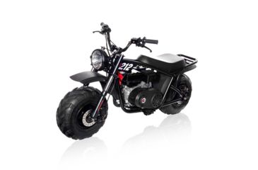 Image of Mega Moto 212cc Pro Series Mini Bike, Black/Red, Adult, MM-B212-BR