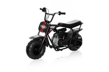 Image of Mega Moto Classic 80cc Mini Bike, Black/Red, Youth, MM-B80-BR
