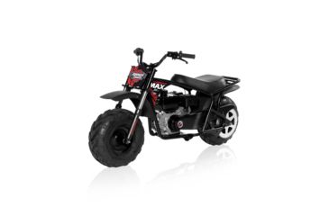 Image of Mega Moto Mega Max 212cc Mini Bike with Front Suspension, Black/Red, Adult, MM-B212-MXS