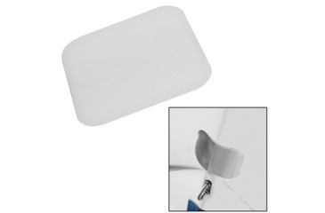 Image of Megaware ScuffBuster Standard - 5.75" x 4.5" - Solid Bowguard - 22G - Stainless Steel 72202