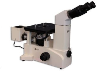 Image of Meiji Techno Binocular Inverted Brightfield/Darkfield Metallurgical Microscope, IM7520