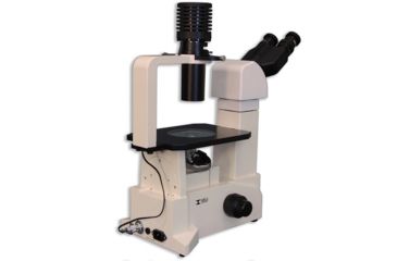 Image of Meiji Techno Ergonomic Binocluar Inverted Brightfield/Phase Contrast Biological Microscope, TC-5300E