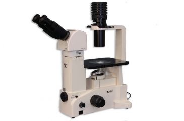 Image of Meiji Techno Ergonomic Binocluar Inverted Brightfield/Phase Contrast Biological Microscope, TC-5300E