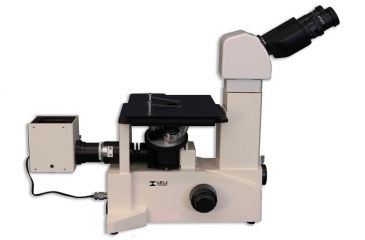 Image of Meiji Techno Ergonomic Binocular Inverted Brightfield/Darkfield Metallurgical Microscope, IM7510