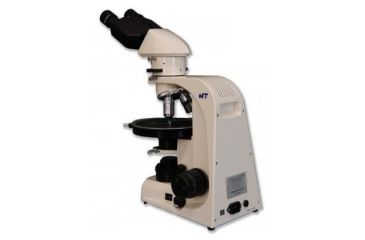 Image of Meiji Techno Halogen Binocular Asbestos PLM Microscope, BEIGE, LARGE MT6120