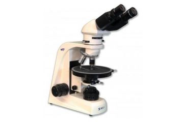 Image of Meiji Techno Halogen Binocular Asbestos PLM Microscope, BEIGE, LARGE MT6120