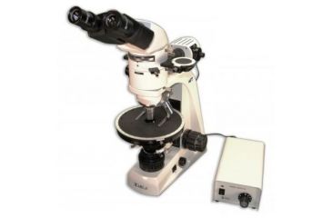 Image of Meiji Techno Halogen Binocular Polarizing Microscope, BEIGE, LARGE MT9920