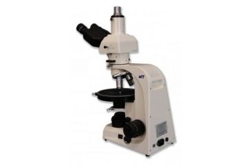 Image of Meiji Techno Halogen Trinocular Asbestos PLM,PCM Microscope, BEIGE, LARGE MT6830