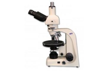 Image of Meiji Techno Halogen Trinocular Asbestos PLM,PCM Microscope, BEIGE, LARGE MT6830