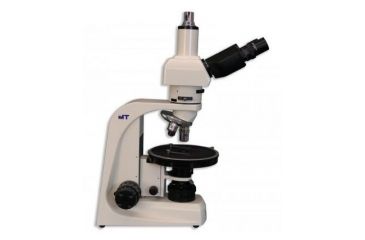Image of Meiji Techno Halogen Trinocular Polarizing Microscope, BEIGE, LARGE MT9300
