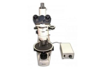 Image of Meiji Techno Halogen Trinocular Polarizing Microscope, BEIGE, LARGE MT9930