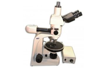 Image of Meiji Techno Halogen Trinocular Polarizing Microscope, BEIGE, LARGE MT9930