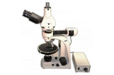 Image of Meiji Techno Halogen Trinocular Polarizing Microscope, BEIGE, LARGE MT9930
