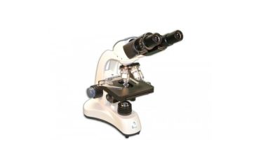 Image of Meiji Techno MT-14 LED Binocular Entry-Level Compound Rechargeable Microscope, White MT-14