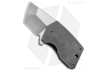 Image of Menovade STUB Gen3 Folding Knife, 1.75in, CTS-XHP, Tanto Blade, Titanium Gray Handle, Gray/Gray, 4.50in, BHQ-92710