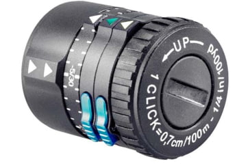 Image of Meopta Ballistic Hunting Turret 40B for MeoStar R1 3-10x50, Black, 578320